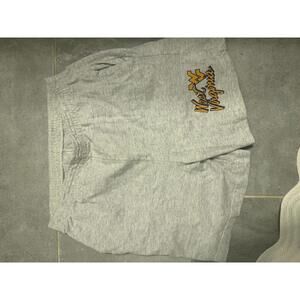 Vintage West Virginia Sweat shorts Medallion Gray  Medium